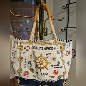 Brighton - Smooth Sailing Canvas Tote Bag